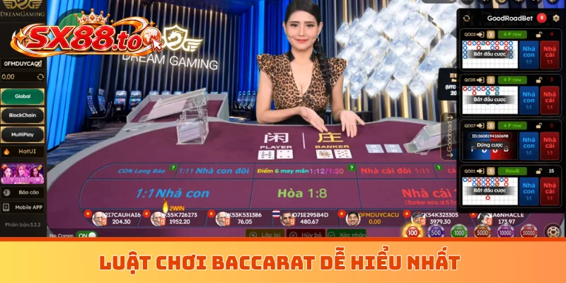 Luật chơi baccarat dễ hiểu nhất