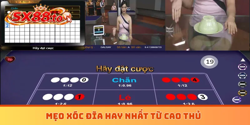 Mẹo xóc đĩa hay nhất từ cao thủ